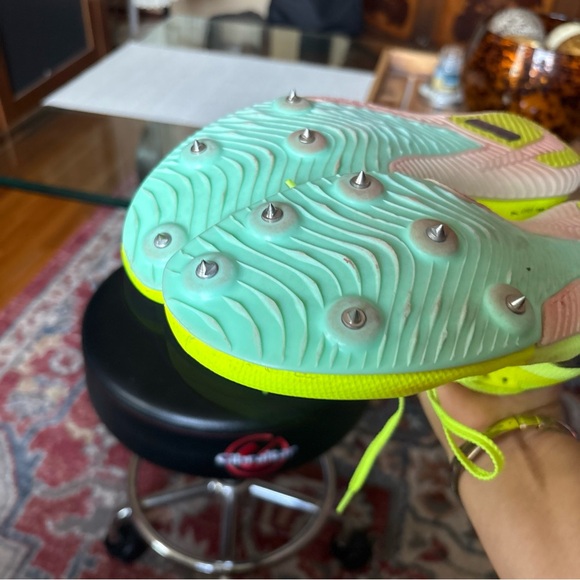 Bright Yellow Athletic Shoes - Picture 12 of 17